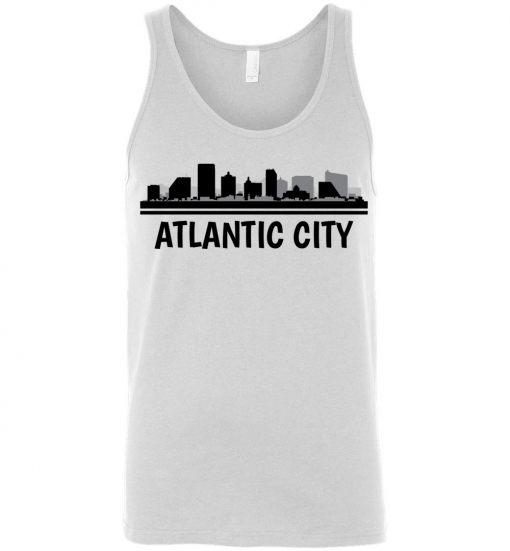 Atlantic City, NJ Skyline T-Shirt