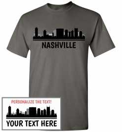 Nashville, TN Skyline T-Shirt