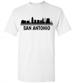 San Antonio, TX Skyline T-Shirt