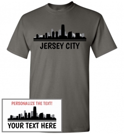 Jersey City, NJ Skyline T-Shirt
