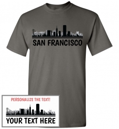 San Francisco, CA Skyline T-Shirt
