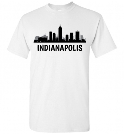 Indianapolis, IN Skyline T-Shirt