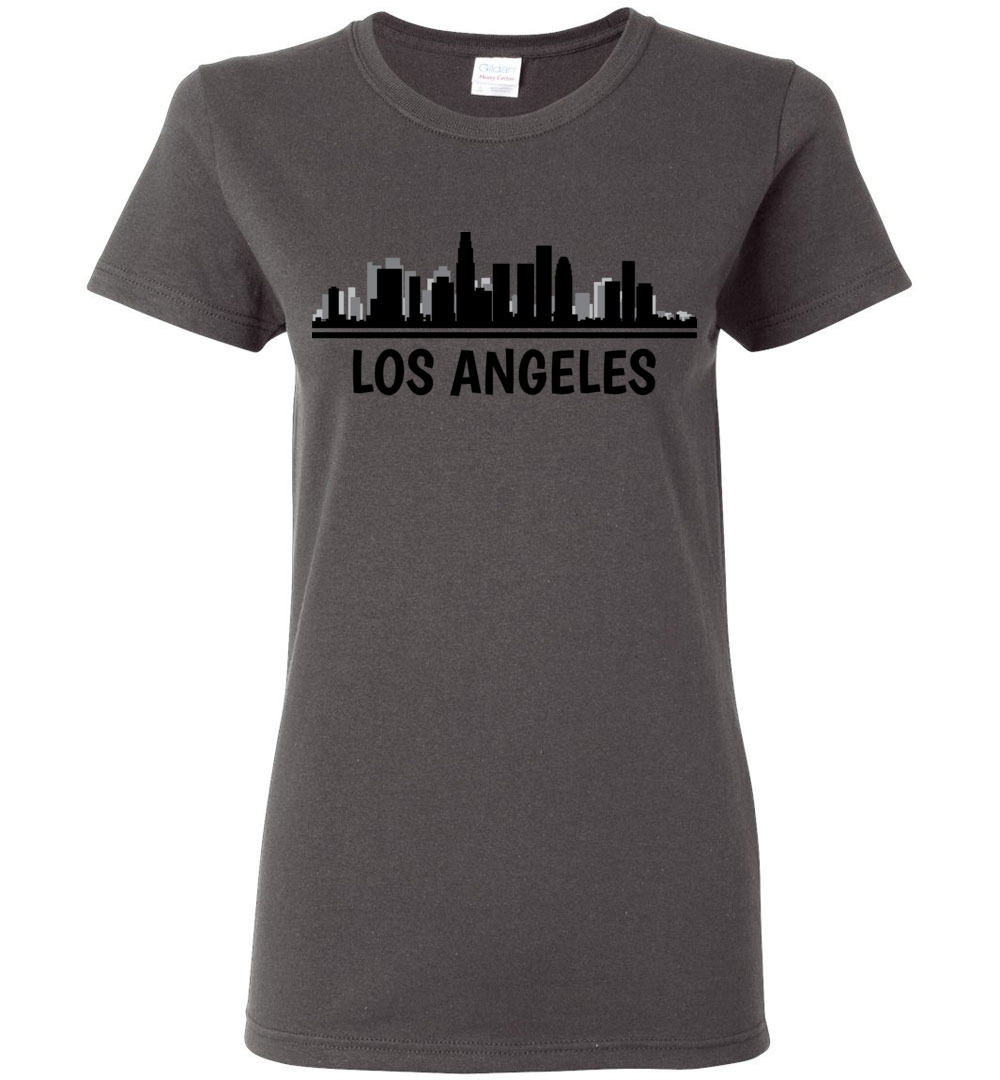 Los Angeles, CA Skyline T-Shirt | Custom Gifts Etc.