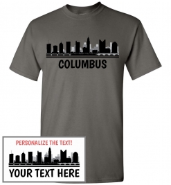 Columbus, OH Skyline T-Shirt