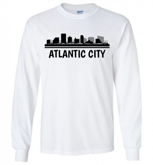 Atlantic City, NJ Skyline T-Shirt