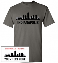 Indianapolis, IN Skyline T-Shirt