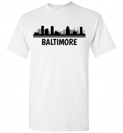 Baltimore, MD Skyline T-Shirt
