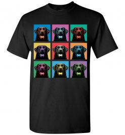 Labrador Retriever Pop-Art T-Shirt