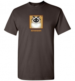 Himalayan Cat T-Shirt / Tee (Seal-Point)