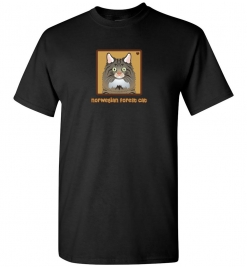 Norwegian Forest Cat T-Shirt / Tee