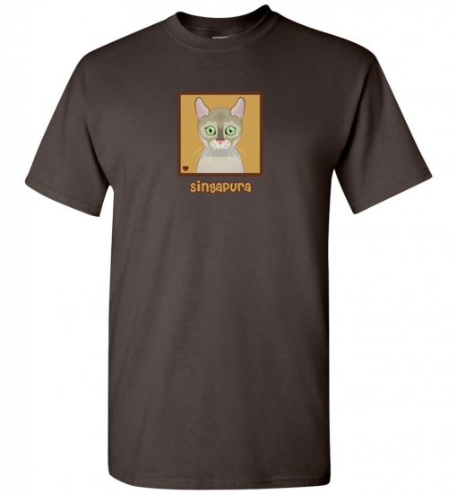 Singapura Cat T-Shirt / Tee