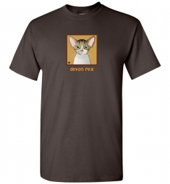 Devon Rex Cat T-Shirt / Tee