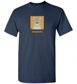 Singapura Cat T-Shirt / Tee