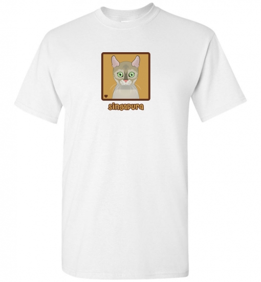 Singapura Cat T-Shirt / Tee