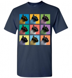 Siamese Cat Pop-Art T-Shirt / Tee