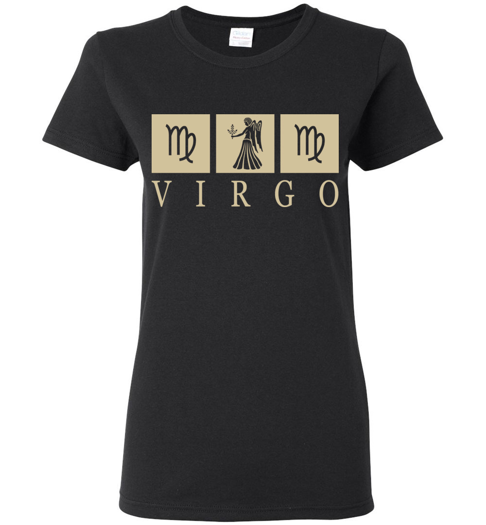 virgo sign t shirts