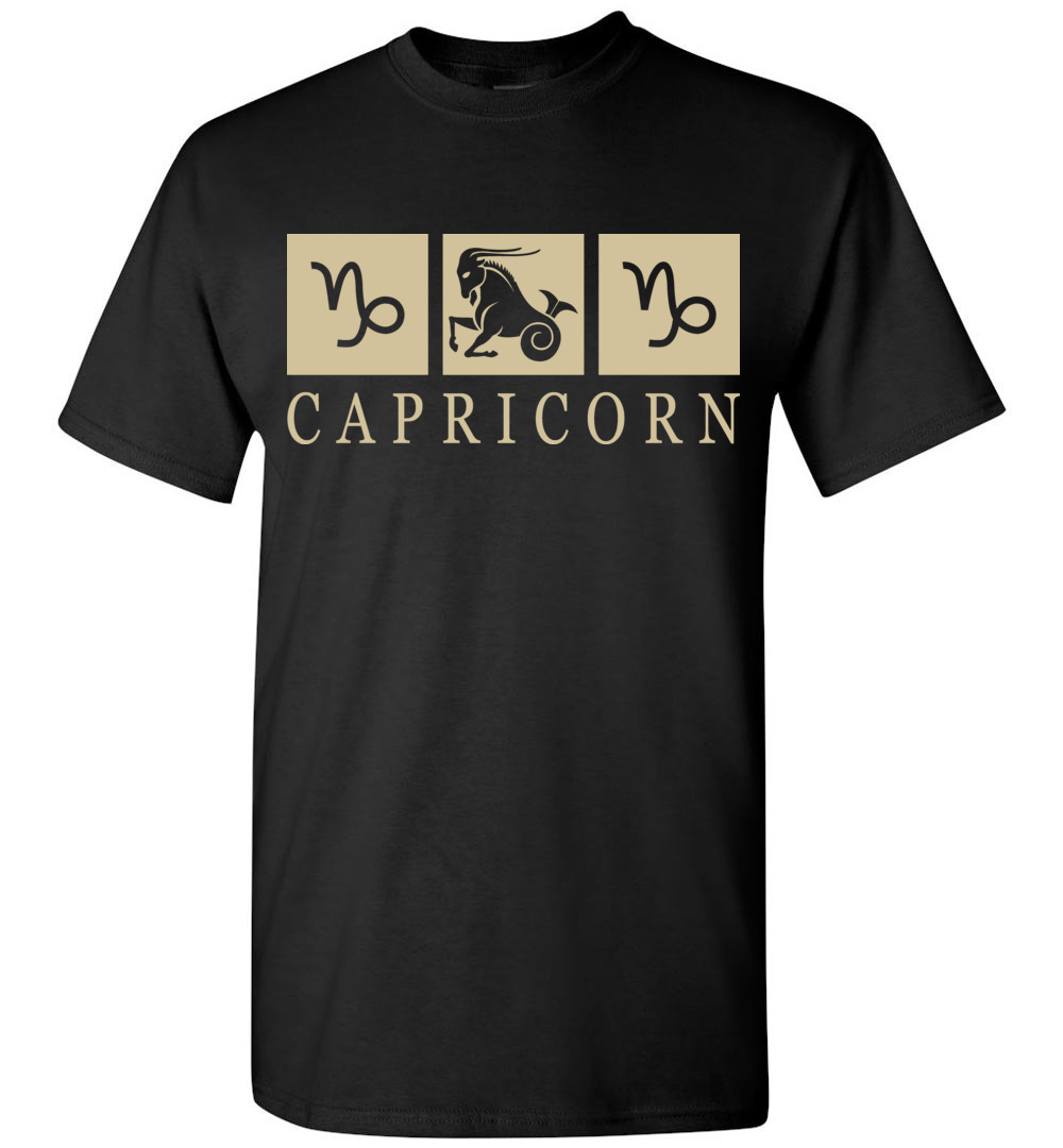 Capricorn Zodiac T-Shirt / Tee | Custom Gifts Etc.