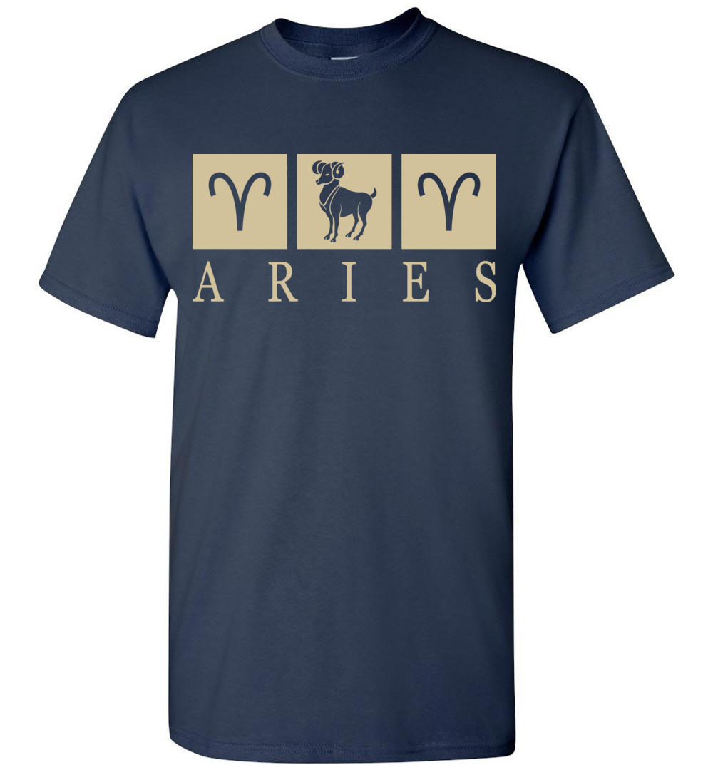 Aries Zodiac TShirt / Tee Custom Gifts Etc.