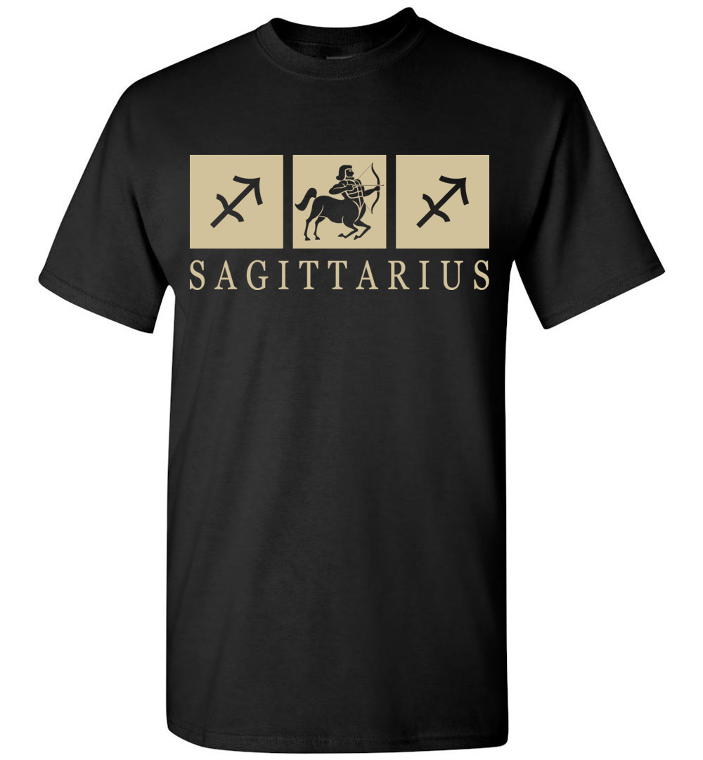 Sagittarius Zodiac T Shirt Tee Custom Gifts Etc