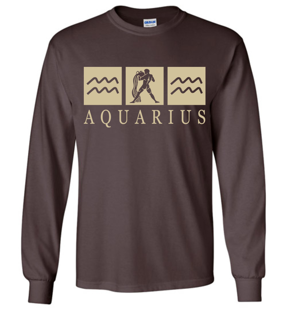 Aquarius Zodiac T-Shirt / Tee | Custom Gifts Etc.