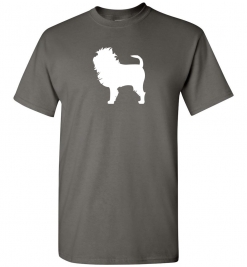Affenpinscher Silhouette Custom T-Shirt