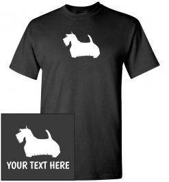Scottish Terrier Custom T-Shirt