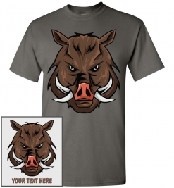 Wild Hog Head T-Shirt