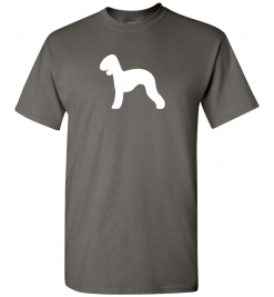 Bedlington Terrier Silhouette Custom T-Shirt