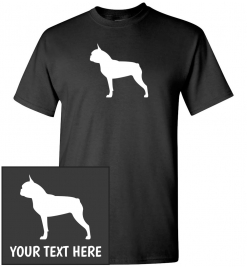 Boston Terrier Custom T-Shirt