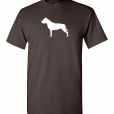 American Staffordshire Terrier Silhouette Custom T-Shirt
