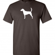 American Foxhound Silhouette Custom T-Shirt