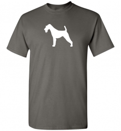 Airedale Terrier Silhouette Custom T-Shirt