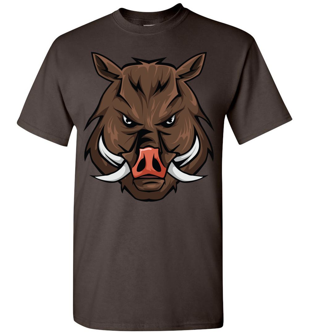 Wild Hog Head T-Shirt | Custom Gifts Etc.