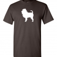 Affenpinscher Silhouette Custom T-Shirt