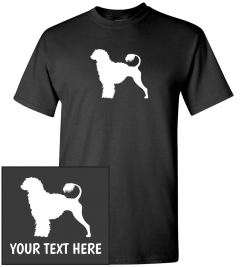 Portuguese Water Dog Custom T-Shirt
