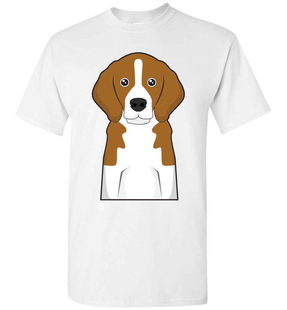 Beagle Dog Cartoon T-Shirt | Custom Gifts Etc.