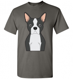 Boston Terrier Cartoon T-Shirt