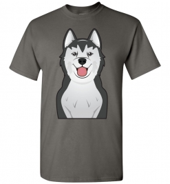 Alaskan Malamute Cartoon T-Shirt