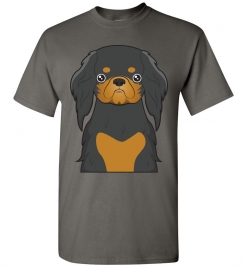 English Toy Spaniel Cartoon T-Shirt