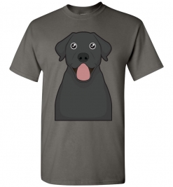 Black Lab Cartoon T-Shirt