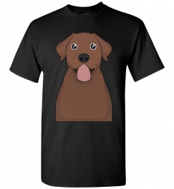 Chocolate Lab Cartoon T-Shirt