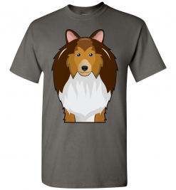 Shetland Sheepdog Cartoon T-Shirt