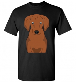 Redbone Coonhound Cartoon T-Shirt