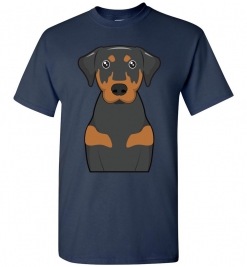 Black & Tan Coonhound Cartoon T-Shirt