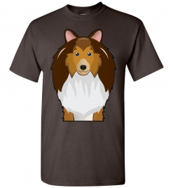 Shetland Sheepdog Cartoon T-Shirt