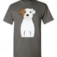 Parson Russell Terrier Cartoon T-Shirt