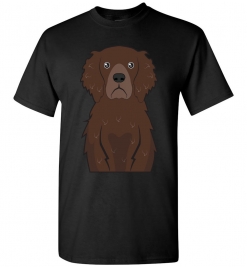 Curly Coated Retriever Cartoon T-Shirt