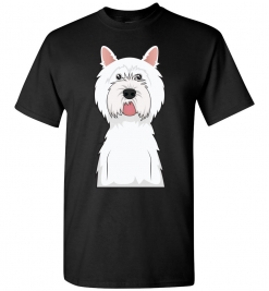 West Highland White Terrier Cartoon T-Shirt