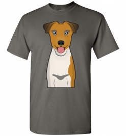 Smooth Fox Terrier Cartoon T-Shirt