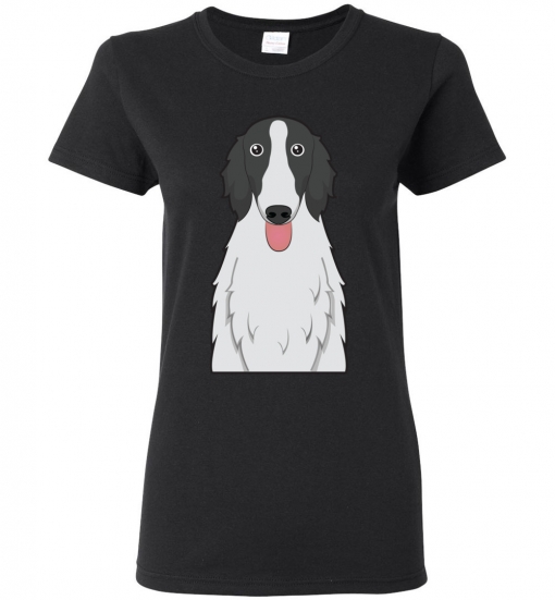Borzoi Cartoon T-Shirt